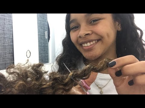 ASMR CORTANDO SEU CABELO ✂️