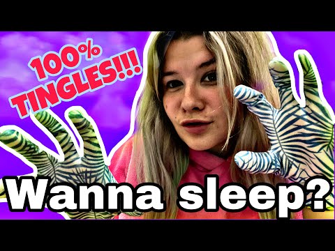 #ASMR GLOVES, HAND MOVEMENTS, TINGLES, RELAX, SHH