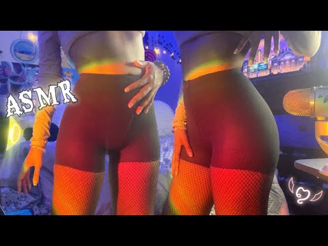 ASMR Fishnet Stockings Scratching and Pulling ⭐️