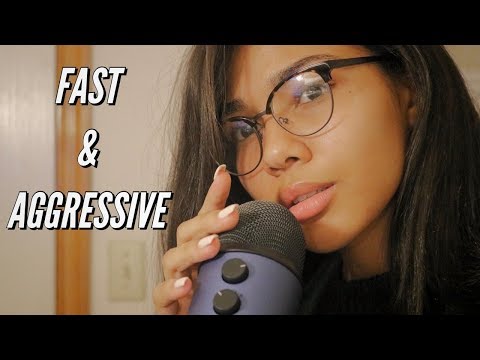 ASMR | FAST, AGGRESSIVE, UNPREDICTABLE ASMR WITH MOUTH SOUNDS | IT'S A TINGLE TAILGATE! ✨