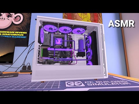 ASMR CONSERTANDO COMPUTADORES | PC Building Simulator