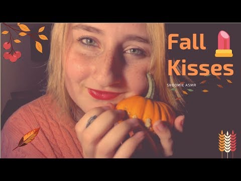 Autumn Kisses All Over! ASMR Close-Up Kissing😘
