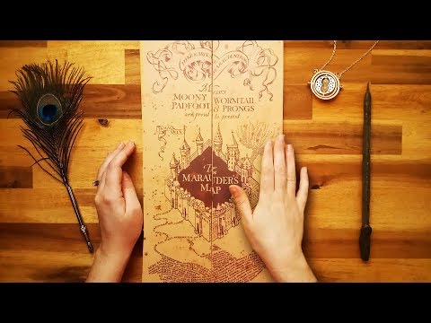 ASMR Hermione Exploring the Marauder's Map Roleplay