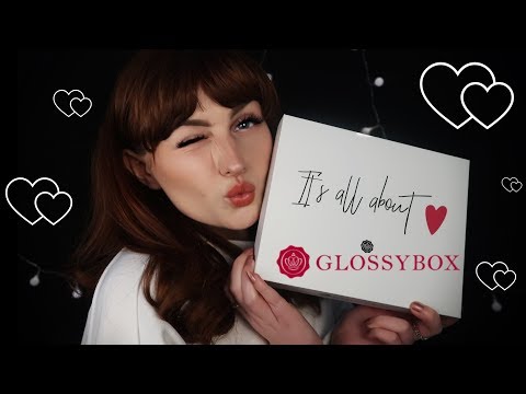 [ASMR] Relaxing Glossybox Unboxing - February 2019