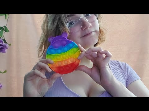 ASMR with a Popping Sensory Toy!