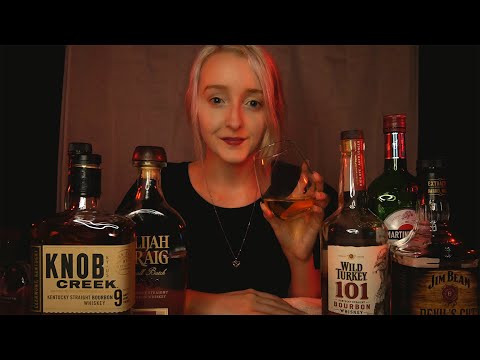 ASMR Whiskey Bourbon Tasting Session | Soft Spoken