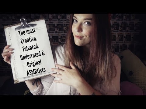 ☆★ASMR★☆ Talking about My Fave ASMRtists