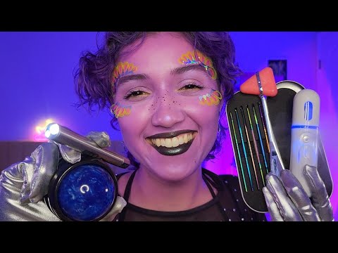 ASMR Full Body Alien Examination 👾 (alien roleplay, layered sounds, personal attention, inspection)