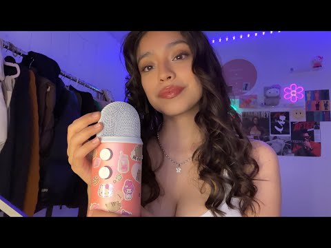 ASMR mouth sounds 👅 + hand rubbing w/ 🧴🧴🧴🧴 💋