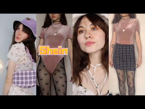 АСМР РАССПАКОВКА С ПРИМЕРКОЙ SHEIN 🍒 БЛИЗКИЙ ШЕПОТ💦 ЗВУК ОДЕЖДЫ 🦄