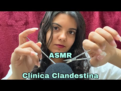 [ASMR] Cirurgia no seu Nariz | Clínica Clandestina