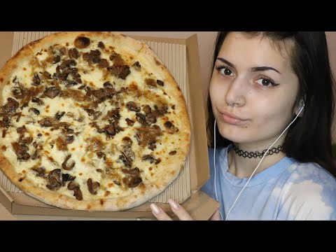 (Magyar ASMR) Pizza Mukbang + Kérdezz-felelek