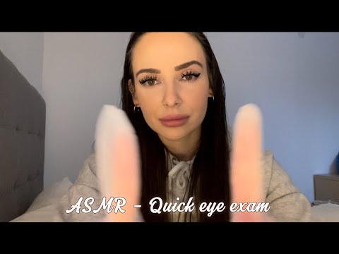 asmr 5 minute eye exam