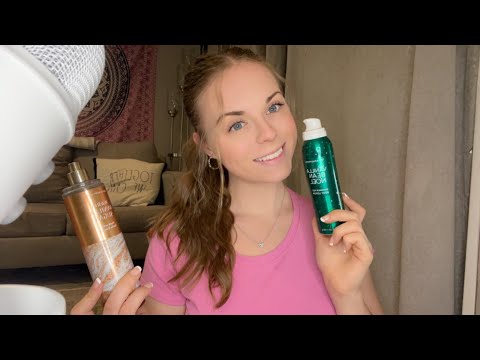 ASMR!  Bottle Tapping, Fizzy Lotion, Scratching