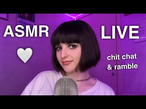 ASMR Live🤍 Chit Chat & Ramble! [10/15/2023]