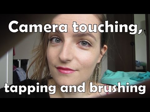 #135 ASMR - Camera tapping, touching and brushing and Dutch soft speaking