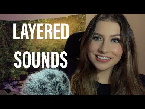 ASMR | LAYERED HAND SOUNDS/MOVEMENTS + MOUTH SOUNDS