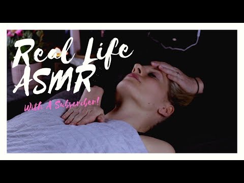 Relaxing ASMR Session With A Subscriber!
