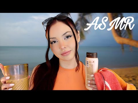 A Day at the Beach | ASMR Girl Helps You Relax on the Beach