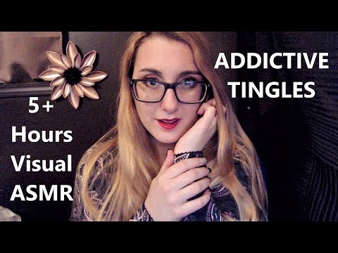 5+ Hours Intense Unique Braingasm ASMR ~ Visual Triggers and Mouth Sounds