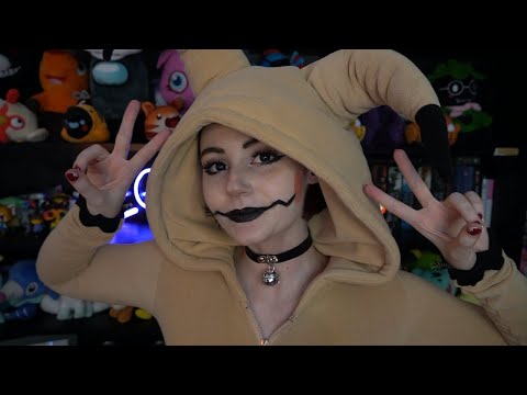 ASMR ☆ mimikyu does your halloween makeup ((▼w▼)) | makeup, roleplay, whispering