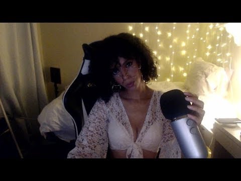 [LIVE ASMR] Chit Chat and Brush Sounds