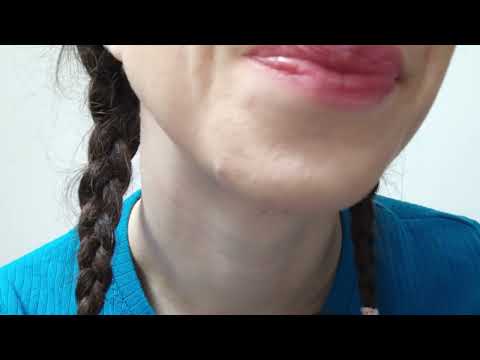 ASMR Close up kisses all over your face