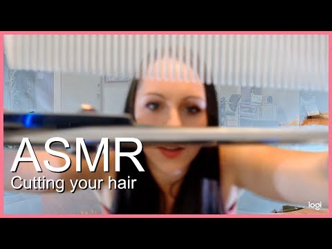 ASMR Haircut, scissor sounds