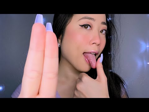 ASMR Spit Painting Your Face Into a Masterpiece (Mouth Sounds, Personal Attention, Whispering)