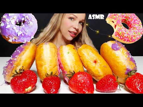 EATING DONUTS ASMR | 크리스피크림도넛 EATING SOUNDS | MUKBANG 먹방