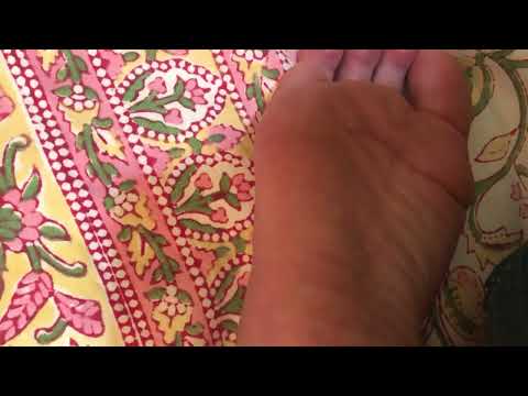 ASMR Sole view feet whispers