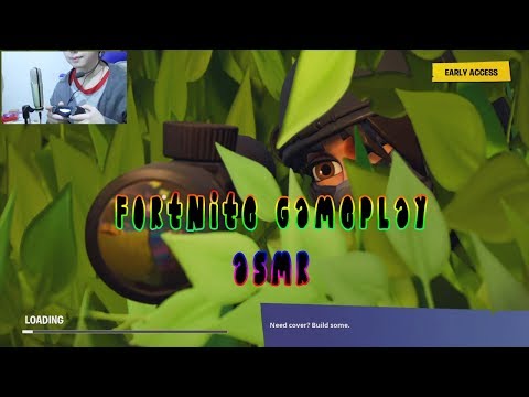 ASMR Fornite Gameplay | Whisper | Tapping controller | Button clicking etc.