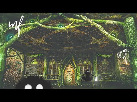 Forest Shrine with Fluffs and a Druid ASMR Ambience
