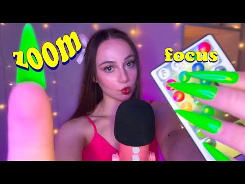 XTREME VISUALS for XTREME TINGLES🌀☆  Zoom ASMR (warning: experimental visuals- pls watch with care♡)