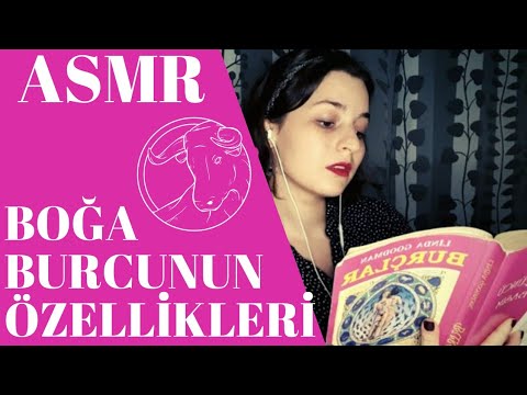 Size Kitap Okuyorum, Boğa Burcunun Özellikleri 🥰 | ASMR Türkçe Yakın Fısıltı