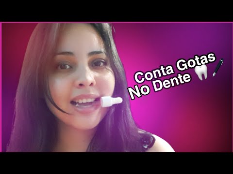 Asmr Conta Gotas No Dente 🦷🖋️Em(Camadas)