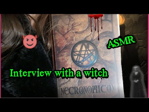 ASMR Kidnapped while trespassing at a witch's castle. Soft spoken, face touching, whispers, tapping🧙