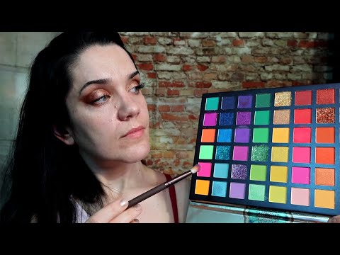ASMR - Colorful Makeup on You