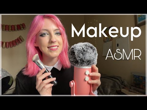 ASMR Doing My Makeup ~ chatty + taps