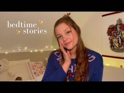 ASMR | Reading you Christmas Stories in Bed 🎄