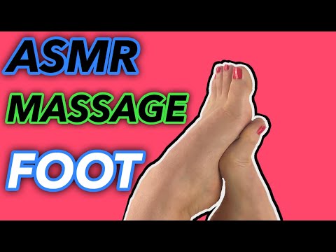 ❤ ASMR MASSAGE 🥰😲 FOOT MASSAGE & SCRATCHING ❤