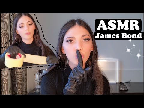 POV ASMR Secret Agent Intergation Kidnapping James Bond and "Takes Care" of You with Gloves