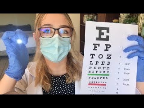 ASMR :) Medical Student Gives You A Cranial Nerve Exam (repost)