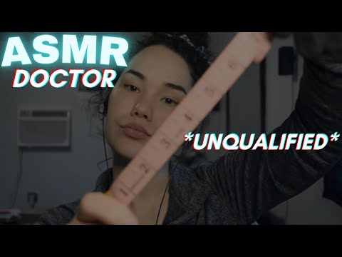ASMR WORST REVIEWED DOCTOR [Gloves, Measuring, Soft Spoken, Roleplay]