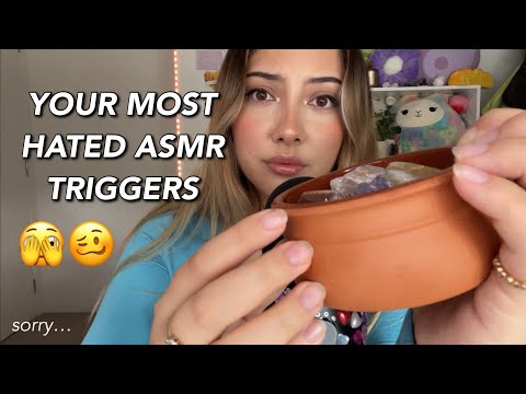 ASMR your MOST HATED triggers 🫣😵‍💫