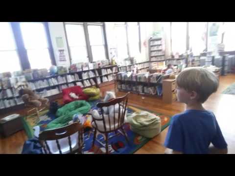 SouthernASMR Sounds Vlog 10-1-2016 ~ Quick Library Tour