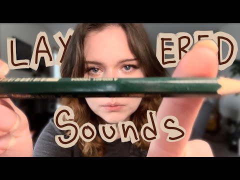 ASMR drawing your face on your face (layered sounds/visual triggers and lots of side quests)