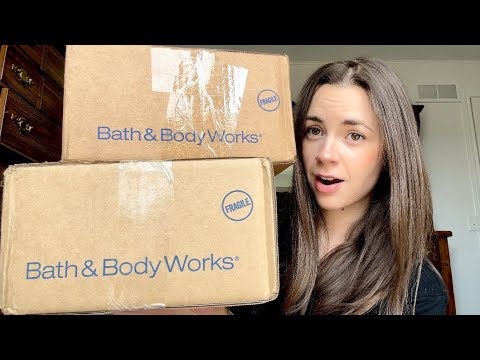 ASMR Bath and Body Works Haul 🛀🫧 (Relaxing Tapping, Liquid Sounds)
