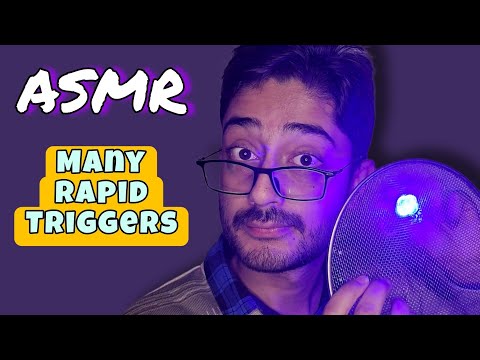 ASMR ताबड़तोड़ Fast Triggers (ADHD) ✨ Whispering, Tapping, Scratching and all the Tingles ✨