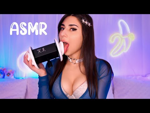 ASMR THE BEST EAR LICKING ….EVER 😇 👅 Ear Noms / Ear Eating (& Announcement/Updates)